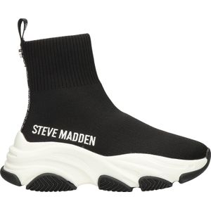 Steve Madden Prodigy dames sneaker - Zwart wit - Maat 37