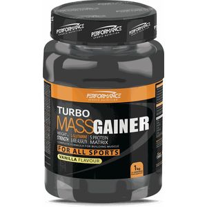 Performance - Turbo Mass Gainer (Banana - 1000 gram) - Weight gainer - Mass gainer - Sportvoeding - 13 shakes