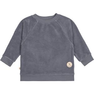 Badstof sweater - antraciet