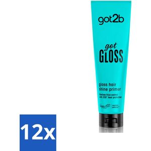 Got2B - Haarprimer - Got Gloss - 150 ml - Voordeelverpakking - 12 stuks
