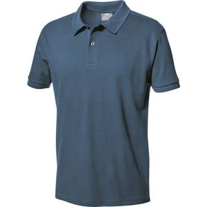 SIR SAFETY PIQUET Korte mouw Werkpolo HEREN Donkerblauw - 100% Katoen - 180 g/m² - Dubbel Gestikt