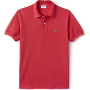 Lacoste Classic Piqué  Sportpolo casual - Maat M  - Mannen - roze