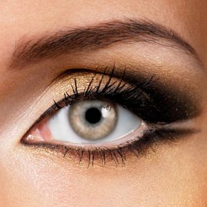 Fashionlens® kleurlenzen - Coco Light Brown - bruine contactlenzen met lenshouder