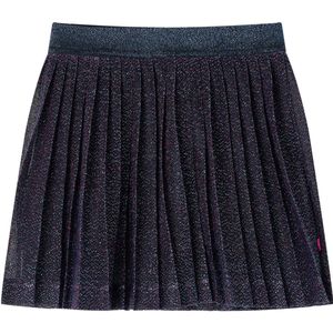 vidaXL - Kinderrokje - met - glitters - 116 - marineblauw