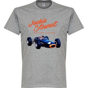 Jackie Stewart Monaco T-Shirt - Grijs - L