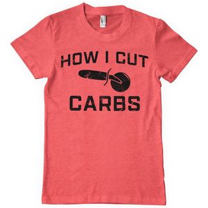 Hybris Pizza Slicer T-Shirt Red-Heather-S