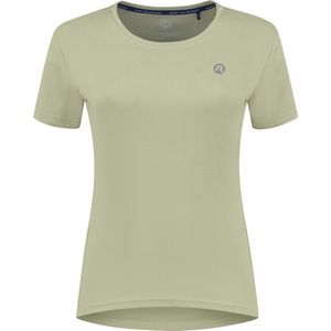 Rogelli Core Sportshirt Dames - Korte Mouwen - Hardloopshirt - Taupe Maat XL