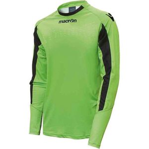 Macron Castor Keepershirt Lange Mouw Heren - Groen / Zwart | Maat: M
