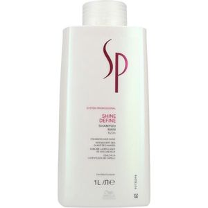Wella SP Shine Define Shampoo-1000 ml - Normale shampoo vrouwen - Voor Alle haartypes