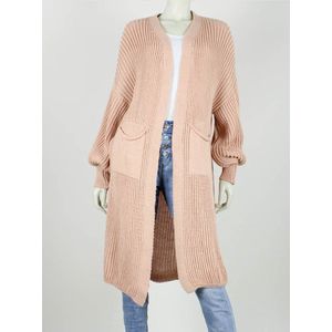 Vest Lady - Oud Roze - One Size (maat 38 t/m 40/42)