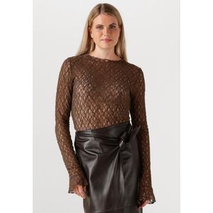 Ibana Taola Dames - Topjes - Bruin - Maat XL