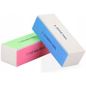 Vierzijdige Nagelpolijstblok - Professioneel & Thuisgebruik