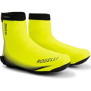 Rogelli Tech-01 Fiandrex Fiets Overschoenen - Wielrennen - Winddicht en Waterafstotend - Fluor - Maat 46-47