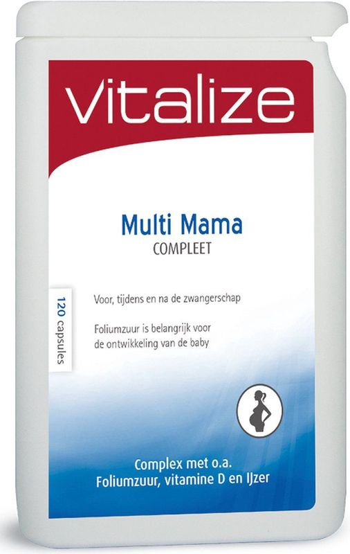 Multi Mama Compleet - Multivitamine - Foliumzuur - Vitamine D3