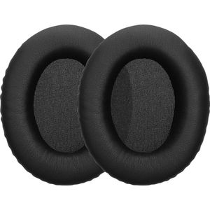 kwmobile 2x oorkussens geschikt voor HyperX Cloud Stinger 2 - Earpads voor koptelefoon in zwart / neon groen