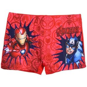 Marvel Avengers - Zwembroek - Rood - Zwemshort - strak model - Maat 140