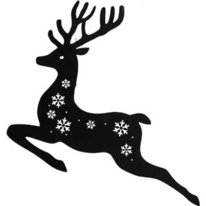 Anna's Collection - Muurhanger hert 48led classic op batterij met t...