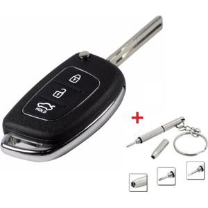 Autoleutel Hyundai sleutel geschikt voor Santa Fe / Hyundai Tuscon / Hyundai IX35 / IX45 / Hyundai Accent / hyundai afstandbediening.