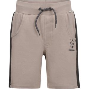 No Way Monday-Boys Jogging shorts- Dark sand - Maat 110