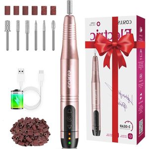 Elektrische Nagelvijl Draagbare Draadloze 11-in-1 Professionele Manicure en Pedicureset voor Gelnagels en Acrylnagels - Nagelvormen Eelt Verwijderen