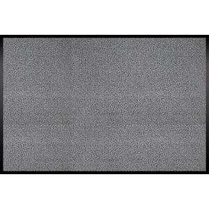 Deurmat 180 x 120 x 067 cm Grijs Vezel Polypropyleen/PVC Cahors Florac droogloopmat binnen 180x120