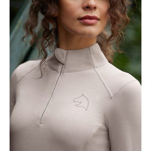 ELT Zip Shirt Chester azuurblauw mt L