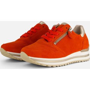 Gabor Sneakers oranje Suede - Dames - Maat 36.5