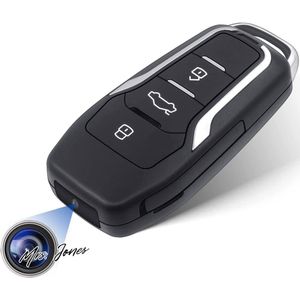 Mrs. Jones 1080p bewakingscamera 64 GB mini-camera autosleutelcamera met bewegingsdetectie draagbare kleine videocamera beveiligingscamera met draadloos. .