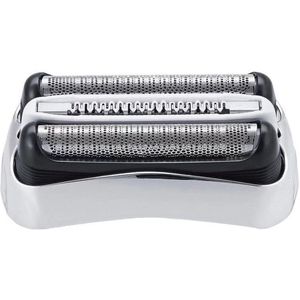 Geschikt voor 32S scheermes, hoofdaccessoire mesjes mesh cover, 2-delig, zilverkleurig