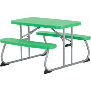 Kindertafel Lifetime Opvouwbaar - Picknickset - Groen