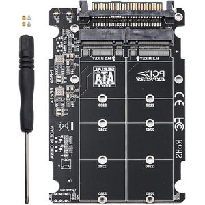 Allecto plus - Converter voor M.2 naar U.2 met Dual Protocol ondersteuning voor NVME en NGFF harde schijf conversie