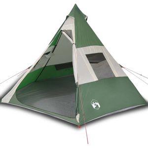 vidaXL-Tent-7-persoons-waterdicht-groen
