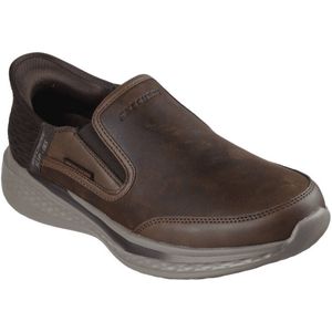 Skechers Slade Cooper Slip-Ins - Heren - Bruin - Maat 46