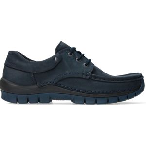 Wolky Shoe > Heren > Comfortschoenen Fly men blauw nubuck