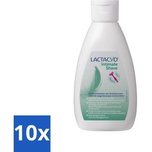 Lactacyd – Intimate Shave – Scheerlotion – 200 ml - Bulkverpakking - 10 stuks