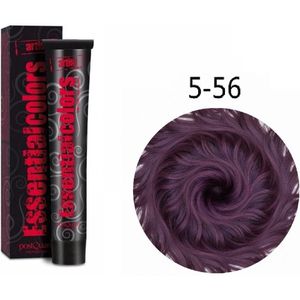 PostQuam Professional Essential Color licht bruin Violet 5-65 – 60 ml – Set van 3 Stuks – Professionele Haarverf