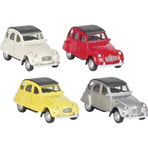 Goki Citroen 2CV, die-cast, 1:60, L= 7,6 cm