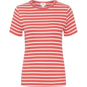 Saint Tropez AstaSZ SS Stripe T-Shirt Dames T-shirt - Maat S