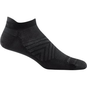 Run No Show Tab Ultra-Lightweight - Black- Hardloopsokken van merinowol