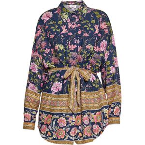 usha - Blouse - Viscose - Lange Mouwen - Bloemenprint
