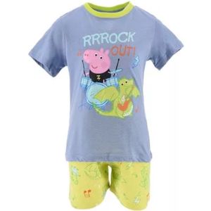 Peppa Pig George Pyjamaset Blauw Maat 98