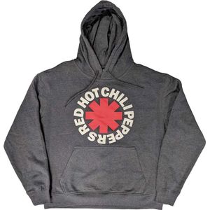 Red Hot Chili Peppers - Classic Asterisk Hoodie/trui - S - Grijs