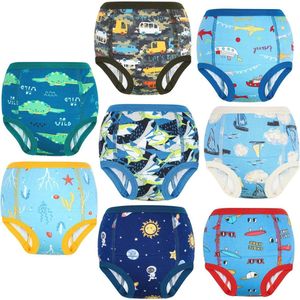 Potty Training Broek voor Peuters - Herbruikbare Trainingsbroek - 8 Pack - Lichtblauw