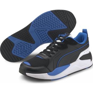 PUMA X-Ray Game Unisex Sneakers - Black/White/Lapis Blue - Maat 45