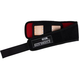 Gymform Back Miracle  - Anti rugpijn - Premium knie brace - Patella band - Zwart