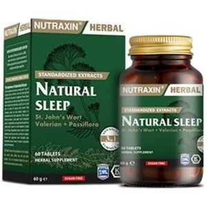 Nutraxin Naturel sleep - St. John Root, Valeriaan & Passiflora - 60 capsules