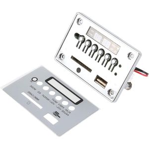 Allecto Plus - Audio Decoder Board Module USB MP3 Bluetooth FM Radio - Zilver - Met Afstandsbediening