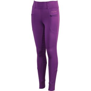 Harry's Horse Paardrijlegging Harry's Horse Loulou Bo Full Grip Kids Paars - 152