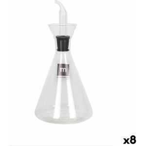 Flesje La Mediterránea Transparant Borosilicaatglas 250 ml (8 Stuks)