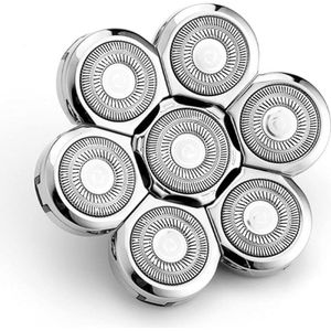 7D reservescheermes 7 mesjes universeel elektrisch scheerapparaat, scheermes voor mannen